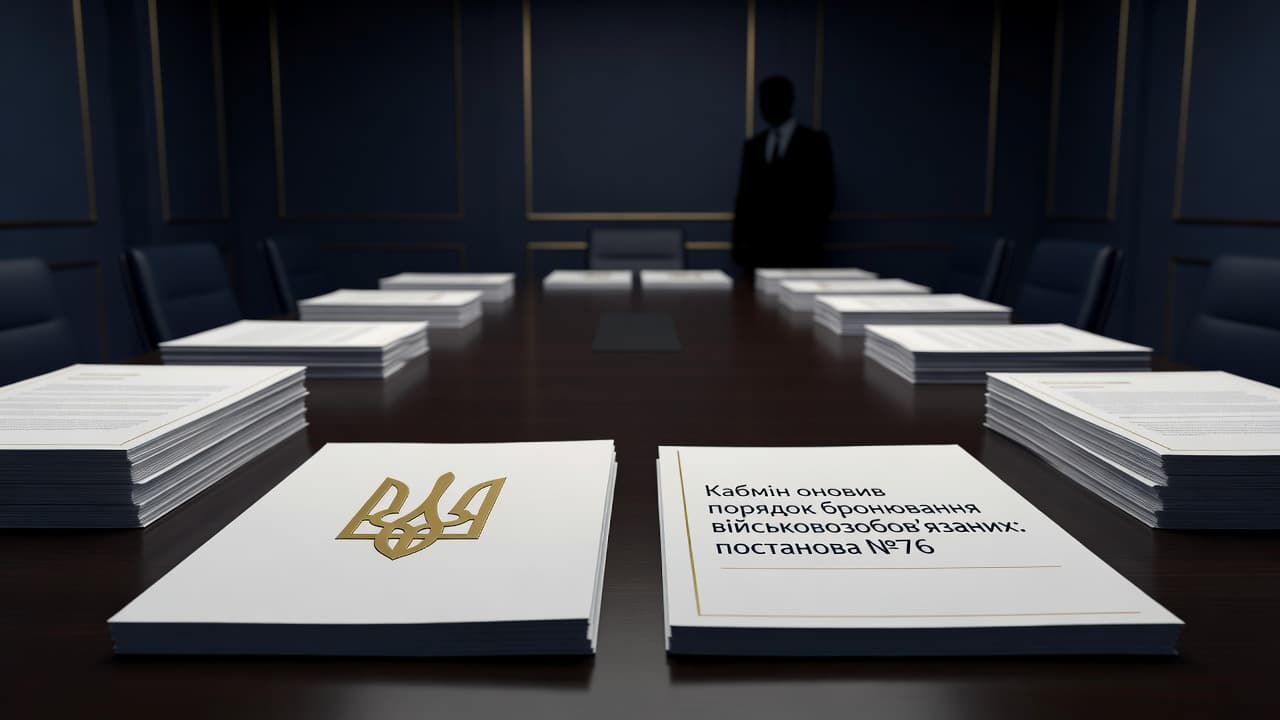 Кабмін оновив порядок бронювання військовозобов'язаних: постанова №76