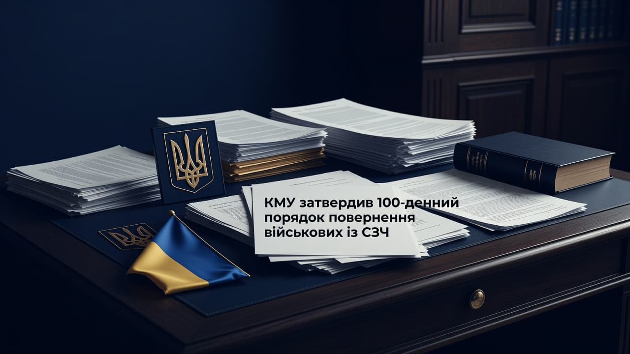 КМУ затвердив 100-денний порядок повернення військових із СЗЧ