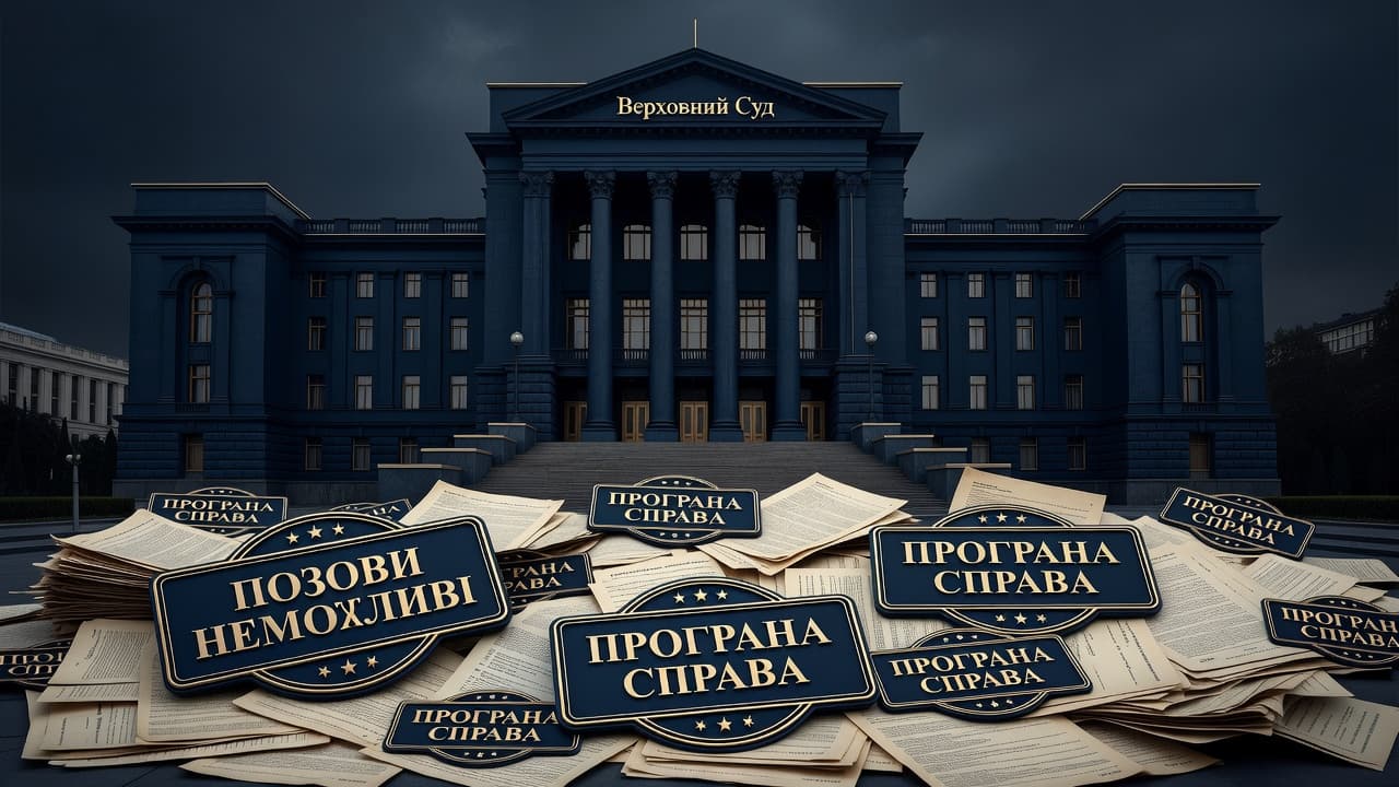 Верховний Суд: позови проти суду за програну справу неможливі