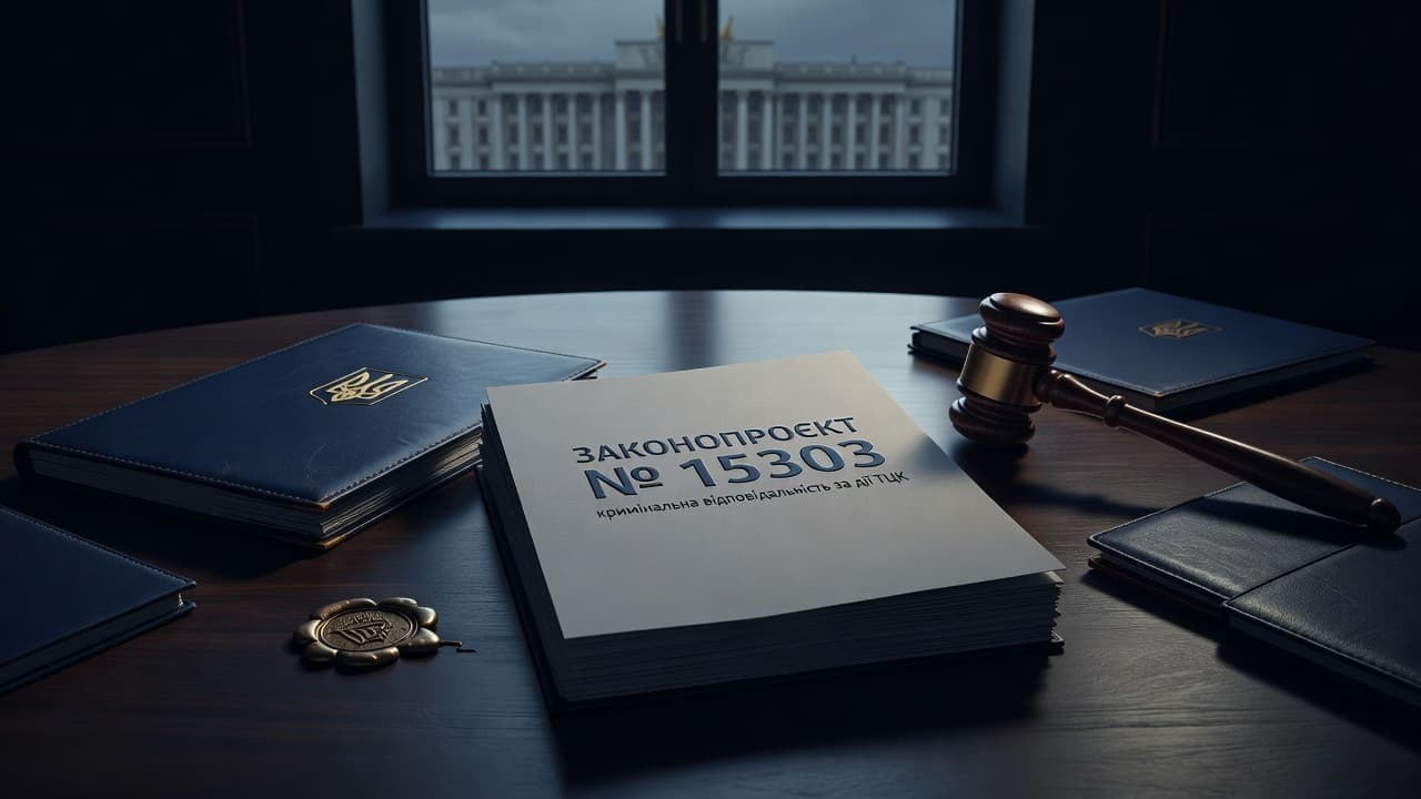 Законопроєкт № 15303: кримінальна відповідальність за дії ТЦК
