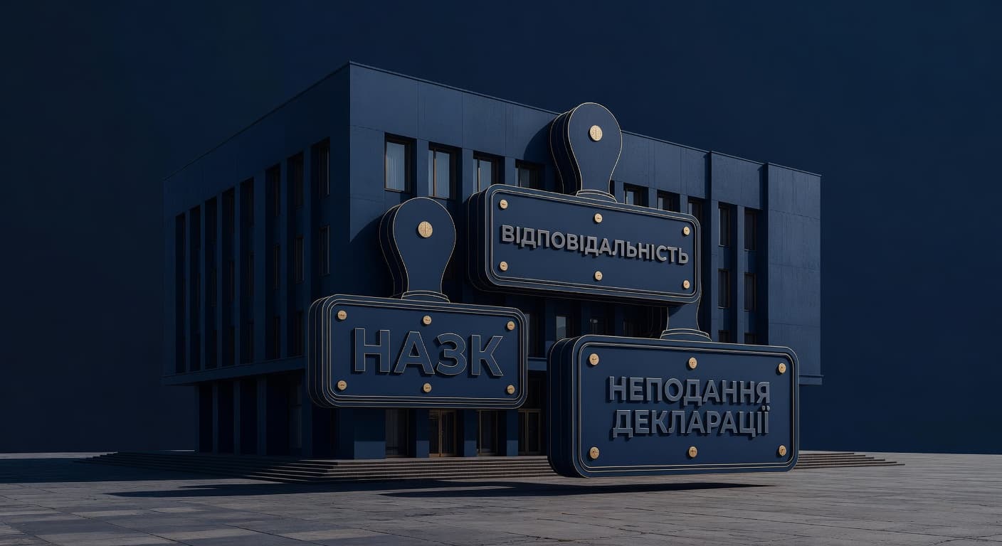 НАЗК нагадала про відповідальність за неподання декларації